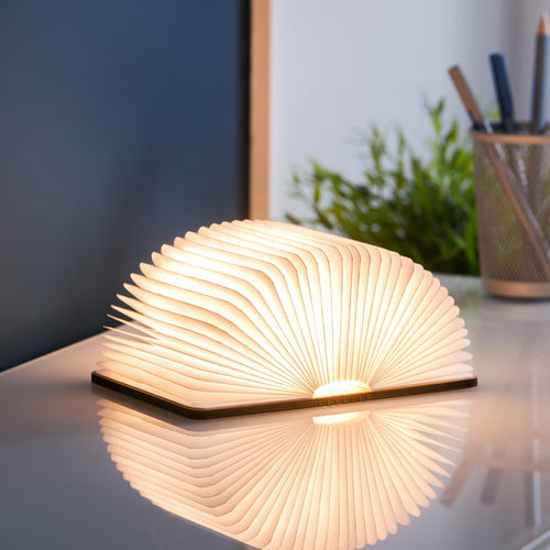 Lampara Libro Led Usb Plegable